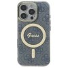 Guess GUHMP16LH4STB iPhone 16 Pro 6.3 niebieski/blue hardcase IML 4G MagSafe